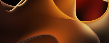 Soyut arkaplan. Değişken renk değişim dalgaları, dinamik hareketlerle. Işık dalgalarının neon renkli soyut tasarımı. Duvar kağıdı, afiş, arkaplan, kart, kitap illüstrasyonu, web sitesi.