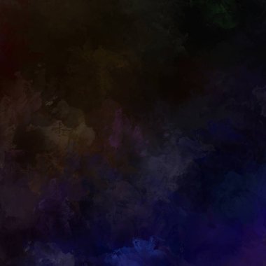 Boya darbeleri. 2D İllüstrasyon. Taranmış Boyalı Soyut Arkaplan. Fırça darbesi ile boyanmış. Modern sanat.