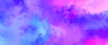 Taranmış Boyalı Soyut Arkaplan. Fırça darbesi ile boyanmış. Sanatsal canlılık ve renkli duvar kağıdı.