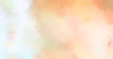 Renkli fırça darbelerinin 2D çizimi. Dekoratif desenli resim. canlı boya desenli arkaplan.