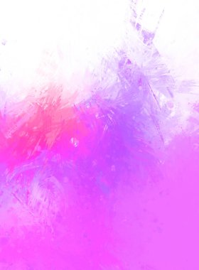 Yaratıcı soyut resim. Artistik fırça darbeleriyle donatılmış. Renkli ve canlı bir illüstrasyon. boyalı sanat