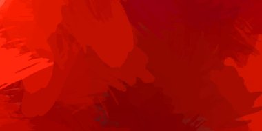 Renkli fırça darbelerinin soyut arkaplanı. Fırçalanmış canlı duvar kâğıdı. Resmedilmiş sanatsal bir eser. Eşsiz ve yaratıcı illüstrasyon. Fırça darbesi ile boyanmış. Duvar sanatı.