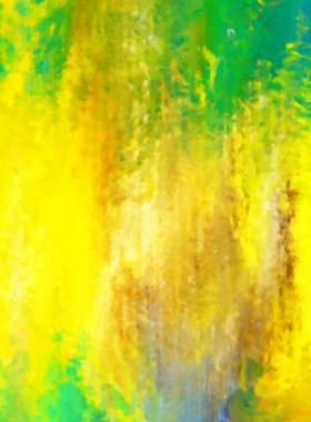 Modern sanat. Renkli çağdaş sanat eserleri. Renkli boya darbeleri. Soyut arkaplanda fırça darbeleri. Fırça boyası. Eşsiz duvar sanatı.