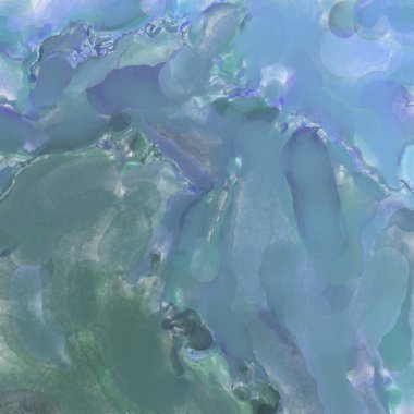 Çağdaş sanat. El işçiliğinin renkli dokusu. Modern resim. Yüzeyde suluboya vuruşlar. Sanatsal arkaplan resmi. Tablo üzerinde soyut resim. Fırça darbeleri. 