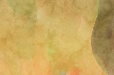 Pastel renklerde suluboya resim. Poster, duvar sanatı, afiş, kart, kitap kapağı ya da ambalaj için rahatlatıcı kompozisyonun yumuşak renkli çizimi. Modern fırça darbeleri resim.