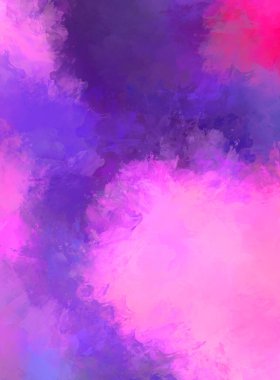 Taranmış Boyalı Soyut Arkaplan. Fırça darbesi ile boyanmış. Sanatsal canlılık ve renkli duvar kağıdı.