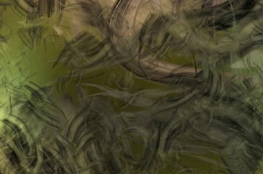 Modern sanat. Taranmış Boyalı Soyut Arkaplan. Fırça darbesi ile boyanmış. Boya darbeleri. 2B Görüntü