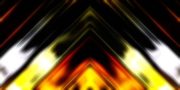 Abstrakcyjne Świecące Geometryczne Tło Światła Fraktalna Symetryczna Ilustracja Graficzna Przecinające — Zdjęcie stockowe