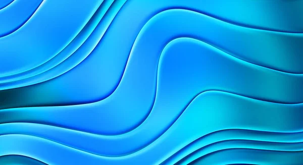 抽象的なパターン光沢のある色背景 鮮やかなカラフルな波状のテクスチャの壁 創造的で美しい壁紙 — ストック写真