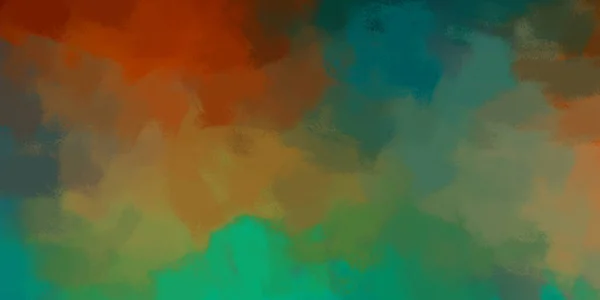 Abstracte Achtergrond Van Kleurrijke Penseelstreken Geborsteld Levendige Behang Geschilderde Artistieke — Stockfoto