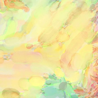 Çağdaş sanat. El işçiliğinin renkli dokusu. Modern resim. Yüzeyde suluboya vuruşlar. Sanatsal arkaplan resmi. Tablo üzerinde soyut resim. Fırça darbeleri. 