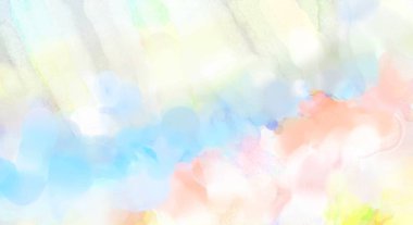 Taranmış Boyalı Soyut Arkaplan. Fırça darbesi ile boyanmış. Boya darbeleri. 2B Görüntü.