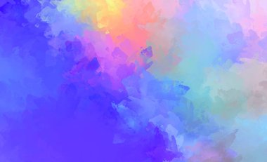 Taranmış Boyalı Soyut Arkaplan. Fırça darbesi ile boyanmış. Sanatsal canlılık ve renkli duvar kağıdı.