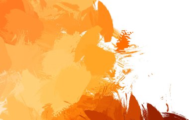 Duvar sanatı Eşsiz ve yaratıcı illüstrasyon. Fırça darbesi ile boyanmış. Renkli fırça darbelerinin soyut arkaplanı. Fırçalanmış canlı duvar kâğıdı. Boyalı sanatsal yaratım.