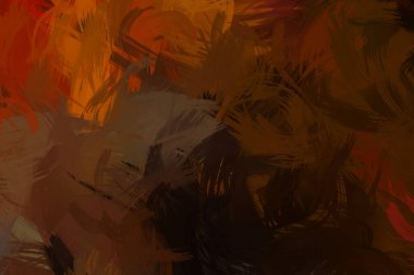 Renkli fırça darbelerinin soyut arkaplanı. fırçalanmış canlı duvar kağıdı. resmedilmiş sanat eseri. Eşsiz ve yaratıcı illüstrasyon.