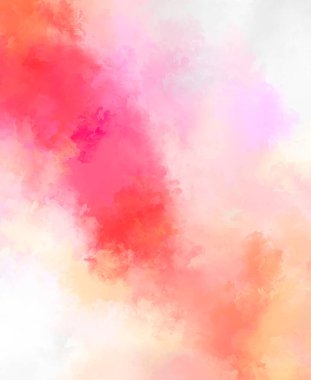 Yaratıcı soyut resim. Artistik fırça darbeleriyle donatılmış. Renkli ve canlı bir illüstrasyon. boyalı sanat.