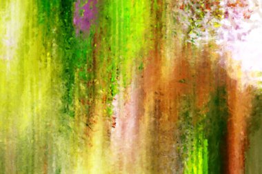 Modern sanat. Renkli çağdaş sanat eserleri. Renkli boya darbeleri. Soyut arkaplanda fırça darbeleri. Fırça boyası. Eşsiz duvar sanatı.