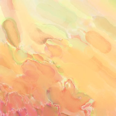 Çağdaş sanat. El işçiliğinin renkli dokusu. Modern resim. Yüzeyde suluboya vuruşlar. Sanatsal arkaplan resmi. Tablo üzerinde soyut resim. Fırça darbeleri. 