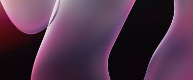 Soyut arkaplan. Değişken renk değişim dalgaları, dinamik hareketlerle. Işık dalgalarının neon renkli soyut tasarımı. Duvar kağıdı, afiş, arkaplan, kart, kitap illüstrasyonu, web sitesi.