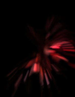 Işık parçacık izleri. Parlayan parçacıkları ve çizgileri olan ışık patlaması yıldızı. Güzel hareketli soyut ışın arkaplanı.