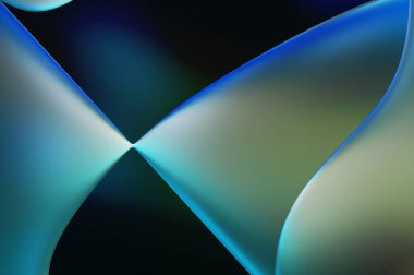 Soyut arkaplan. Değişken renk değişim dalgaları, dinamik hareketlerle. Işık dalgalarının neon renkli soyut tasarımı. Duvar kağıdı, afiş, arkaplan, kart, kitap illüstrasyonu, web sitesi.