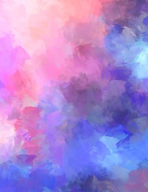 Sanatsal canlılık ve renkli duvar kağıdı. Taranmış Soyut Arkaplan. Fırça darbeli resim. 