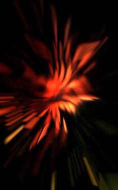 Işık parçacık izleri. Parlayan parçacıkları ve çizgileri olan ışık patlaması yıldızı. Güzel hareketli soyut ışın arkaplanı.