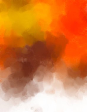 Soyut doku. Yüzeyde etkileyici el yapımı suluboya. Suluboya fırça darbeleri. Modern sanat. Çok renkli arkaplan. Çağdaş duvar sanatı. Renkli bir fon. 2d illüstrasyon.