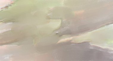 Modern fırça darbeleri. Pastel renklerde suluboya resim. Poster, duvar sanatı, afiş, kart, kitap kapağı veya ambalaj için sakinleştirici kompozisyonun yumuşak renkli çizimi. 