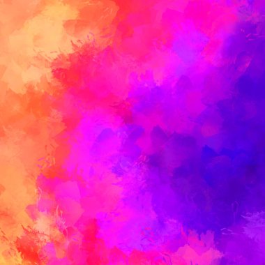 Boya darbeleri. 2D İllüstrasyon. Taranmış Boyalı Soyut Arkaplan. Fırça darbesi ile boyanmış. Modern sanat.