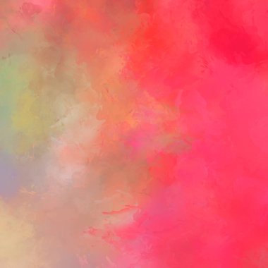 Duvar sanatı Eşsiz ve yaratıcı illüstrasyon. Fırça darbesi ile boyanmış. Renkli fırça darbelerinin soyut arkaplanı. Fırçalanmış canlı duvar kâğıdı. Boyalı sanatsal yaratım.