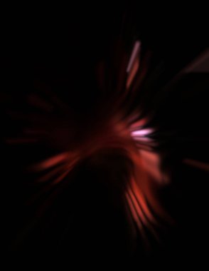 Işık parçacık izleri. Parlayan parçacıkları ve çizgileri olan ışık patlaması yıldızı. Güzel hareketli soyut ışın arkaplanı.