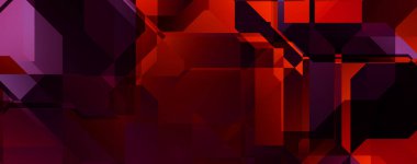 Soyut geometrik duvar kağıdı. Geometrik renkli şekiller. Çokgen arka plan. Bir teknolojinin dijital illüstrasyonuName.