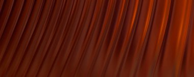 Soyut arkaplan. Renkli dalgalı yansıtıcı duvar kağıdı. Duvar kağıdı, afiş, arkaplan, kart, kitap kapağı veya web sitesi için grafiksel resimleme.