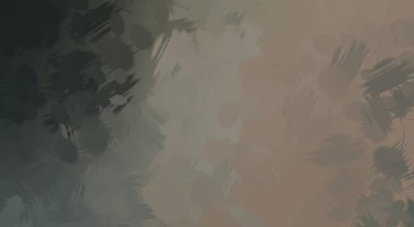 Vahşi fırça darbeleri. Taranmış Boyalı Soyut Arkaplan. Fırça darbesi ile boyanmış. Boya darbeleri. 2B Görüntü.