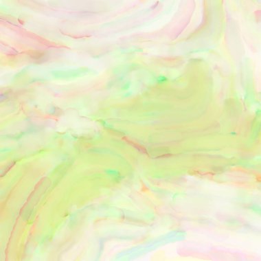 Soyut doku. Yüzeyde etkileyici el yapımı suluboya. Suluboya fırça darbeleri. Modern sanat. Çok renkli arkaplan. Çağdaş duvar sanatı. Renkli bir fon. 2d illüstrasyon.