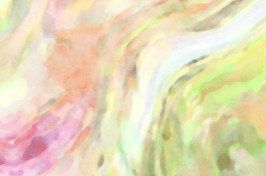 El yapımı sürreal soyut desenli suluboya. Modern sanatsal resim. 2D çizim. Arkaplan boyası karışımı. Yaratıcı duvar sanatı. Çağdaş sanat