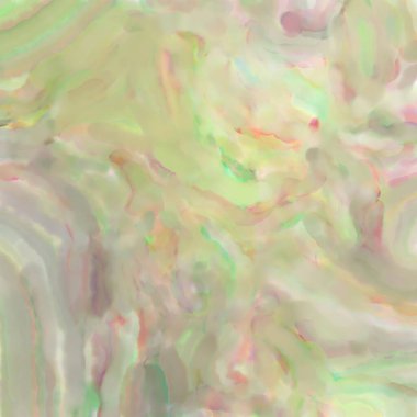 Pastel renklerde suluboya resim. Poster, duvar sanatı, afiş, kart, kitap kapağı ya da ambalaj için rahatlatıcı kompozisyonun yumuşak renkli çizimi. Modern fırça darbeleri resim.