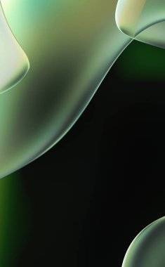 Soyut arkaplan. Değişken renk değişim dalgaları, dinamik hareketlerle. Işık dalgalarının neon renkli soyut tasarımı. Duvar kağıdı, afiş, arkaplan, kart, kitap illüstrasyonu, web sitesi.