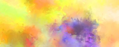 Sanatsal soyut arkaplan. Doku boyalı duvar kağıdı. Boya darbeleriyle yaratıcı bir illüstrasyon. Fırça desenli resim.