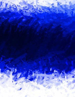 Sanatsal soyut arkaplan. Doku boyalı duvar kağıdı. Boya darbeleriyle yaratıcı bir illüstrasyon. Fırça desenli resim.