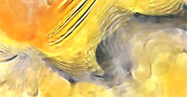 Modern sanat. Renkli çağdaş sanat eserleri. Renkli boya darbeleri. Soyut arkaplanda fırça darbeleri. fırça boyası.