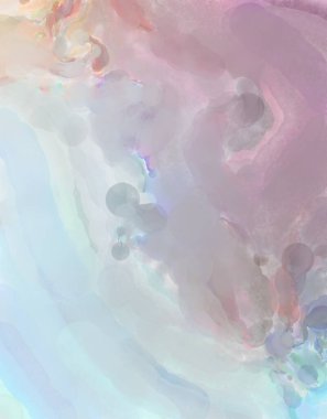 Taranmış Boyalı Soyut Arkaplan. Fırça darbesi ile boyanmış. Boya darbeleri. 2B Görüntü.