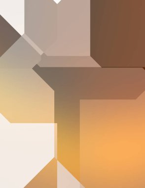 Minimalist tasarımın geometrik arka planı. Soyut yaratıcı konsept çizimi. Grafik tasarım duvar kağıdı.