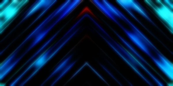 Abstract Stralende Geometrische Lichten Achtergrond Fractale Symmetrische Grafische Illustratie Intersecterende — Stockfoto