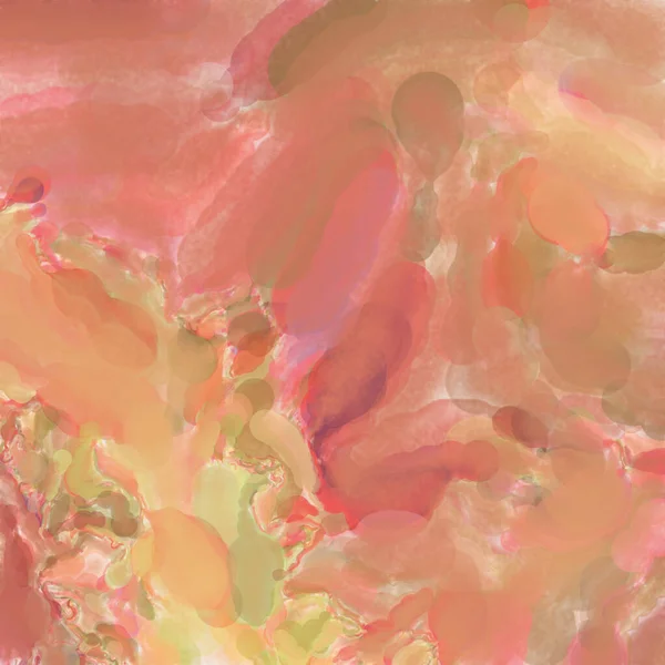 El yapımı sürreal soyut desenli suluboya. Modern sanatsal resim. 2D çizim. Arkaplan boyası karışımı. Yaratıcı duvar sanatı. Çağdaş sanat.