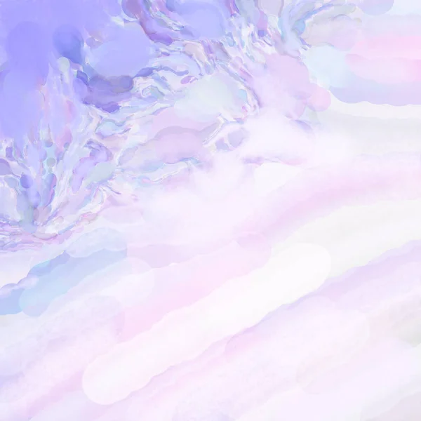 Watercolor Abstract Painting Pastel Colors Soft Color Painted Illustration Calming — Stock Photo, Image