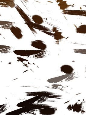 Renkli fırça darbelerinin soyut arkaplanı. fırçalanmış canlı duvar kağıdı. resmedilmiş sanat eseri. Eşsiz ve yaratıcı illüstrasyon.