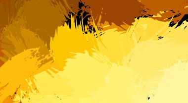 Canlı fırça darbeleriyle boyanmış. Renkli desenli resim. Fırçalanmış duvar kağıdını boya.