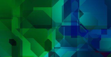 Dinamik bileşime sahip minimalist düz stil içinde modayı takip eden geometrik soyut arkaplan. 